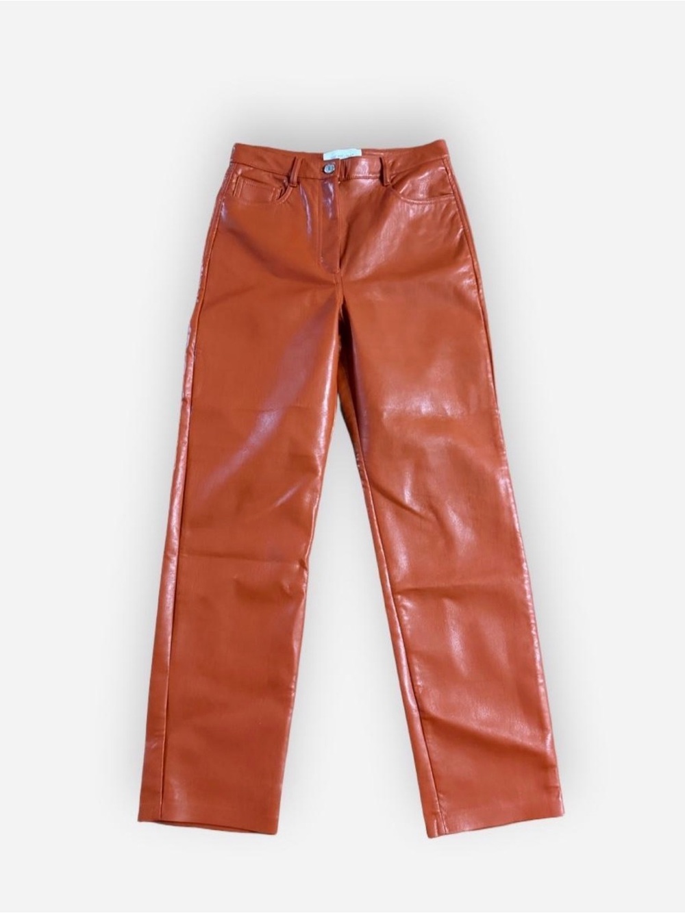 Aritzia Wilfred Burnt Orange Melinda Pants